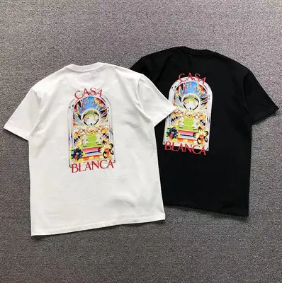 ¥88 CASABLANCA T-SHIRT 123280632(im 170cm 60kg i wear size M in the phot)