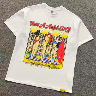 ¥85 COU⭐H SY⭐UP T-SHIRT 523280578(im 170cm 60kg i wear size L in the phot)