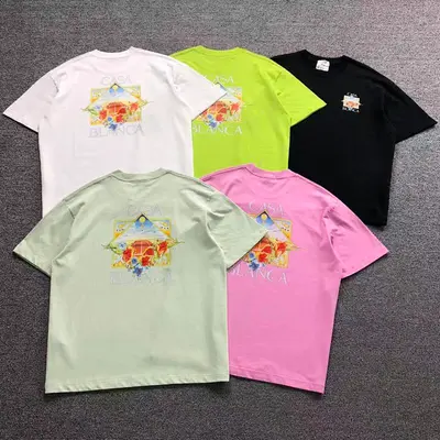 ¥98 CASABLANCA T-SHIRT 5233011127(im 170cm 60kg i wear size L in the phot)