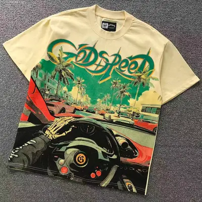 ¥98 GO⭐S⭐E⭐D T-SHIRT 3203302117( im 170cm 60kg i wear size S in the phot)
