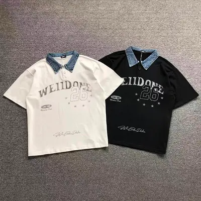 ￥128 WE11 ⭐⭐NE POLO 3203310717（im 170cm 60kg i wear size S in the phot）