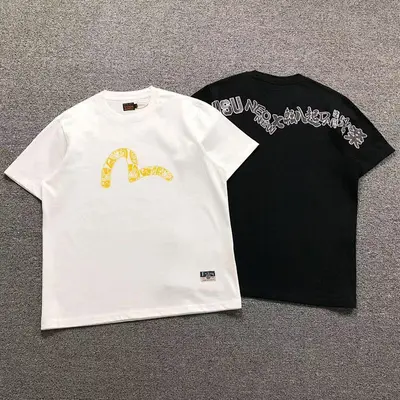 ￥115 EVISU T-SHIRT 4204020477（im 170cm 60kg i wear size L in the phot）