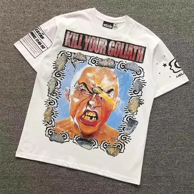 ¥115 HELLSTAR T-SHIRT 22040674125(im 170cm 65kg i wear size M in the phot)