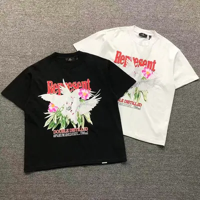 ¥115 REPRESENT T-SHIRT 22040672125(im 170cm 60kg i wear size M in the phot)