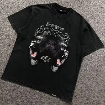 ¥115 REPRESENT T-SHIRT 22040671125(im 170cm 65kg i wear size M in the phot)