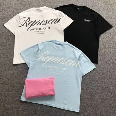 ¥115 REPRESENT T-SHIRT 22040662125(im 170cm 60kg i wear size M in the phot)