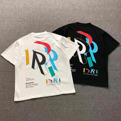 ¥115 REPRESENT T-SHIRT 22040656125(im 170cm 60kg i wear size M in the phot)