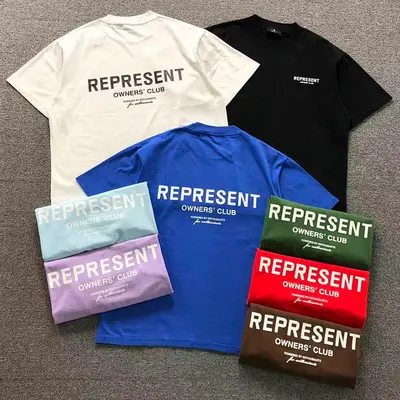 ¥115 REPRESENT T-SHIRT 22040652125(im 170cm 60kg i wear size M in the phot)