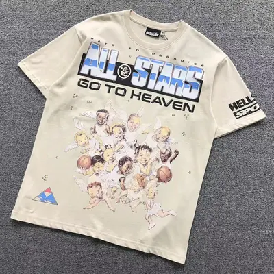 ¥115 HELLSTAR T-SHIRT 22040651125(im 170cm 60kg i wear size M in the phot)