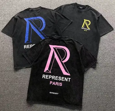 ¥115 REPRESENT T-SHIRT 22040645125(im 170cm 60kg i wear size M in the phot)