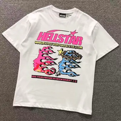 ¥115 HELLSTAR T-SHIRT 22040637125(im 170cm 60kg i wear size M in the phot)