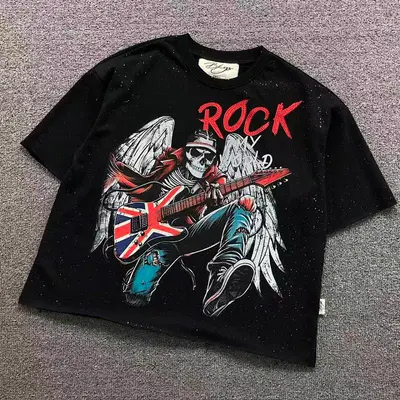¥128 B⭐⭐S T-SHIRT 3204070517(im 170cm 60kg i wear size S in the phot)