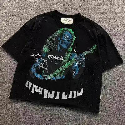 ¥128 B⭐⭐S T-SHIRT 3204072617(im 170cm 60kg i wear size S in the phot)