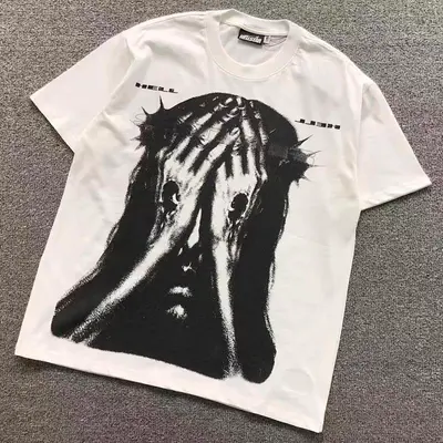 ￥95 HELLSTAR T-SHIRT 3204071217（im 170cm 60kg i wear size S in the phot）