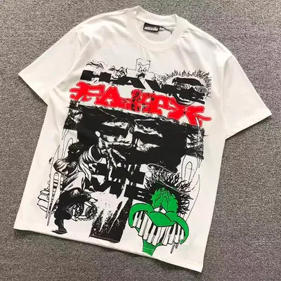 ￥95 HELLSTAR T-SHIRT 3204071517（ im 170cm 60kg i wear size S in the phot）