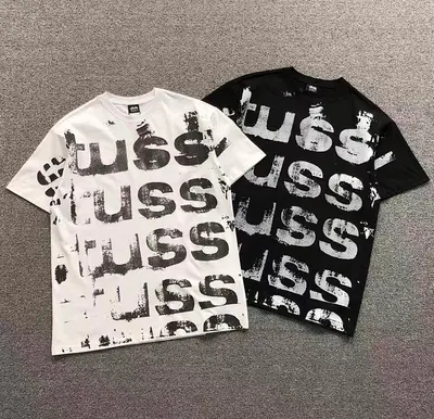 ￥158 STUSSY T-SHIRT 22040715001（im 170cm 60kg i wear size M in the phot）