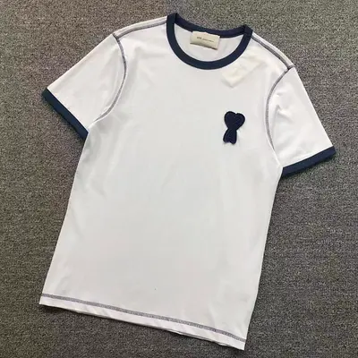 ￥158 AMI T-SHIRT 22040714001（im 170cm 60kg i wear size S in the phot)
