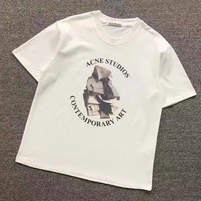 ￥125 ACNE STUDIOS T-SHIRT 4204091477（im 170cm 60kg i wear size S in the phot）