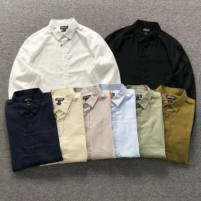 ￥158 ERMENEGILDO ZEGNA SHIRT 4204101277（im 170cm 60kg i wear size L in the phot）