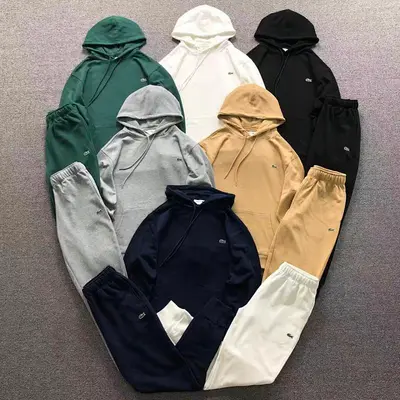 TOP ￥168 TROUSERS ￥138 LACOSTE HOODIE TROUSERS 1241120159（im 170cm 60kg i wear size M in the phot）