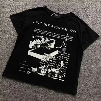 ￥115 ENFANTS RICHES DEPRIMES T-SHIRT 3204113717 （im 170cm 60kg i wear size S in the phot）