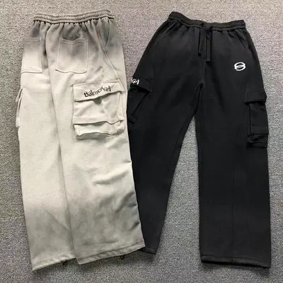 ¥215 B⭐L⭐⭐⭐IA⭐A TROUSERS 22041314125(im 170cm 60kg i wear size L in the phot)