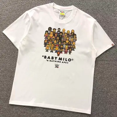 ￥85 BAPE T-SHIRT 124151031（im 170cm 60kg i wear size L in the phot）