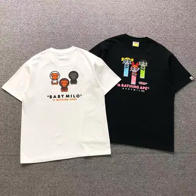￥85 BAPE T-SHIRT 124150931（im 170cm 60kg i wear size L in the phot）