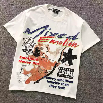￥98 MI⭐⭐D EM⭐⭐ION T-SHIRT 3204156517（im 170cm 60kg i wear size S in the phot）