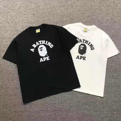 ￥85 BAPE T-SHIRT 124150731（im 170cm 60kg i wear size L in the phot）