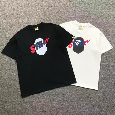 ￥85 BAPE T-SHIRT 124150631（im 170cm 60kg i wear size L in the phot）