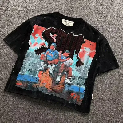 ¥128 B⭐⭐S T-SHIRT 3204154517(im 170cm 60kg i wear size S in the phot)