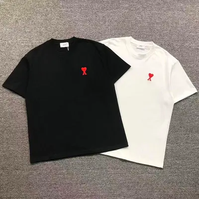 ￥148 AMI T-SHIRT 2204161101（im 170cm 60kg i wear size L in the phot）