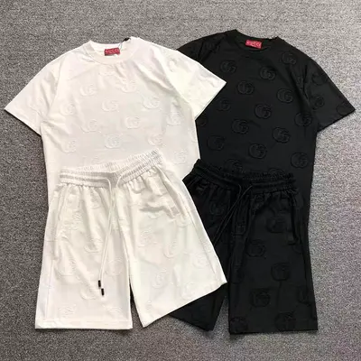 ￥218 G⭐C⭐I T-SHIRT SHORTS 5241636147（im 170cm 60kg i wear size L in the phot）