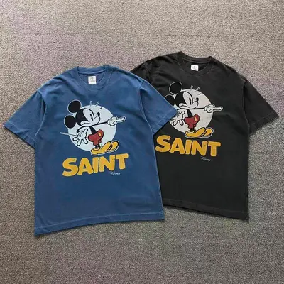 ￥98 SAINT MICHAEL T-SHIRT 124172471（im 170cm 60kg i wear size M in the phot）