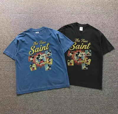 ￥98 SAINT MICHAEL T-SHIRT 124172371（im 170cm 60kg i wear size M in the phot）