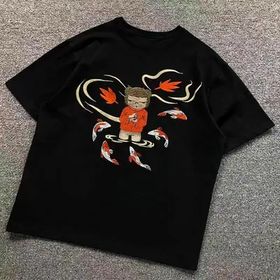 ￥88 DER⭐CHUT⭐E T-SHIRT 124180156（im 170cm 60kg i wear size S in the phot）
