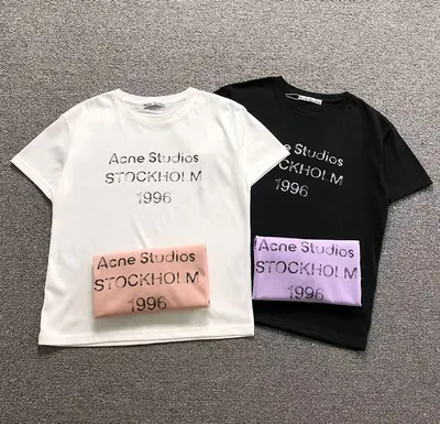 ￥128 ACNE STUDIOS T-SHIRT FEMAIE STYIE 3204201401