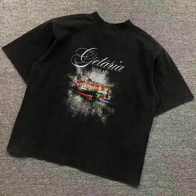 ￥135 B⭐L⭐⭐⭐IA⭐A T-SHIRT 42042008163（im 170cm 60kg i wear size XS in the phot）