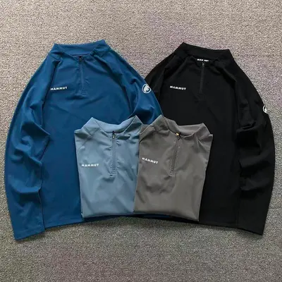 ￥165 MAMMUT LONG SLEEVED 3204201023（im 170cm 60kg i wear size L in the phot）