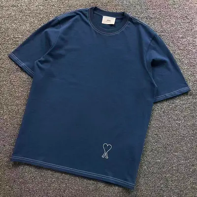 ￥108 AMI T-SHIRT 22042019125（im 170cm 60kg i wear size M in the phot）
