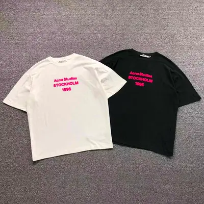 ￥148 ACNE STUDIOS T-SHIRT 22042340001（im 170cm 60kg i wear size M in the phot）