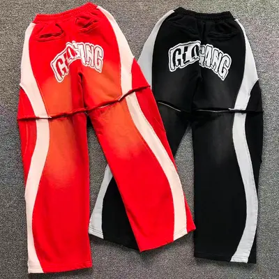 ￥308 FASHION TROUSERS 3204212172（im 170cm 60kg i wear size S in the phot）