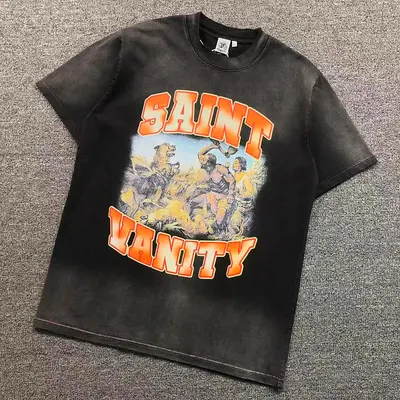 ¥135 SA⭐N⭐ VA⭐IT⭐ T-SHIRT 3204210572 (im 170cm 60kg i wear size L in the phot)