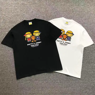 ￥85 BAPE T-SHIRT 124231531（im 170cm 60kg i wear size L in the phot）