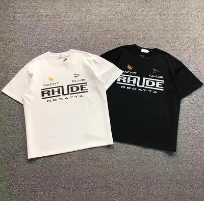 ￥95 RHUDE T-SHIRT 3204231421 （im 170cm 60kg i wear size L in the phot）
