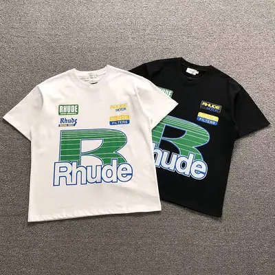 ￥95 RHUDE T-SHIRT 3204230521（im 170cm 60kg i wear size S in the phot）
