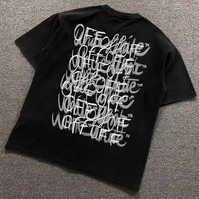 ￥115 OFF-WHITE T-SHIRT 524231119（im 170cm 60kg i wear size M in the phot）