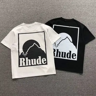 ￥95 RHUDE T-SHIRT 3204230721 （im 170cm 60kg i wear size S in the phot）