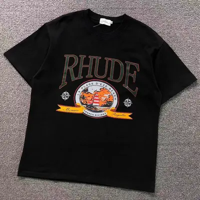 ￥95 RHUDE T-SHIRT 3204231121 （im 170cm 60kg i wear size M in the phot）